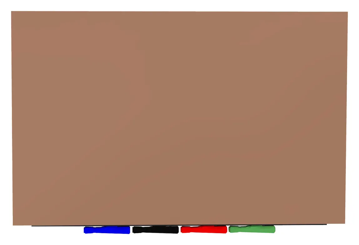 small magnetic glass dry erase whiteboard 16