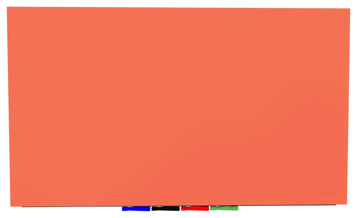 small magnetic glass dry erase whiteboard 13