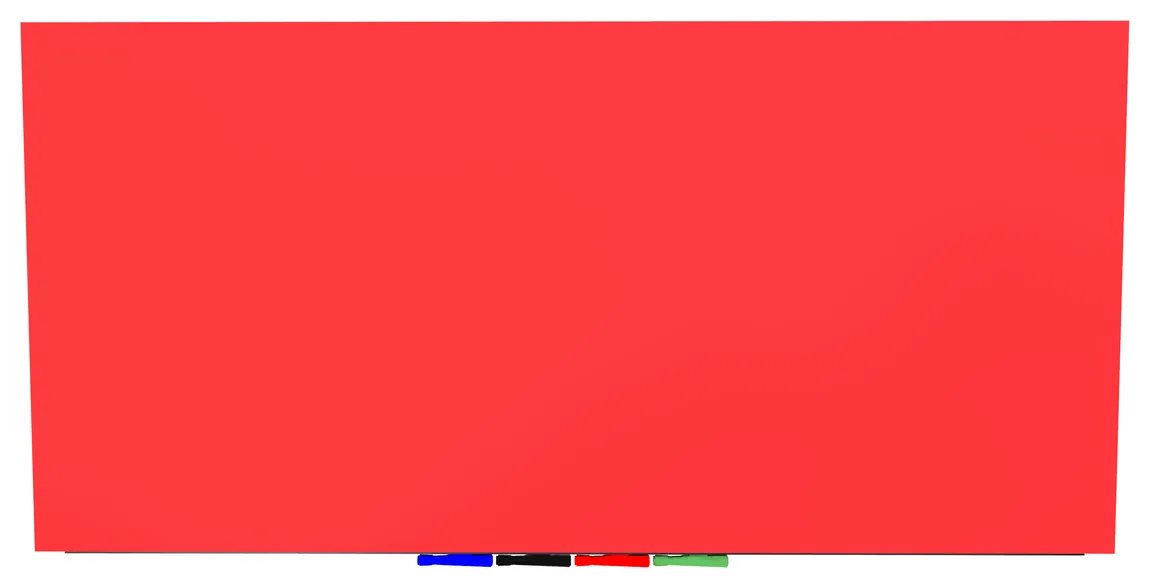 small magnetic glass dry erase whiteboard 14