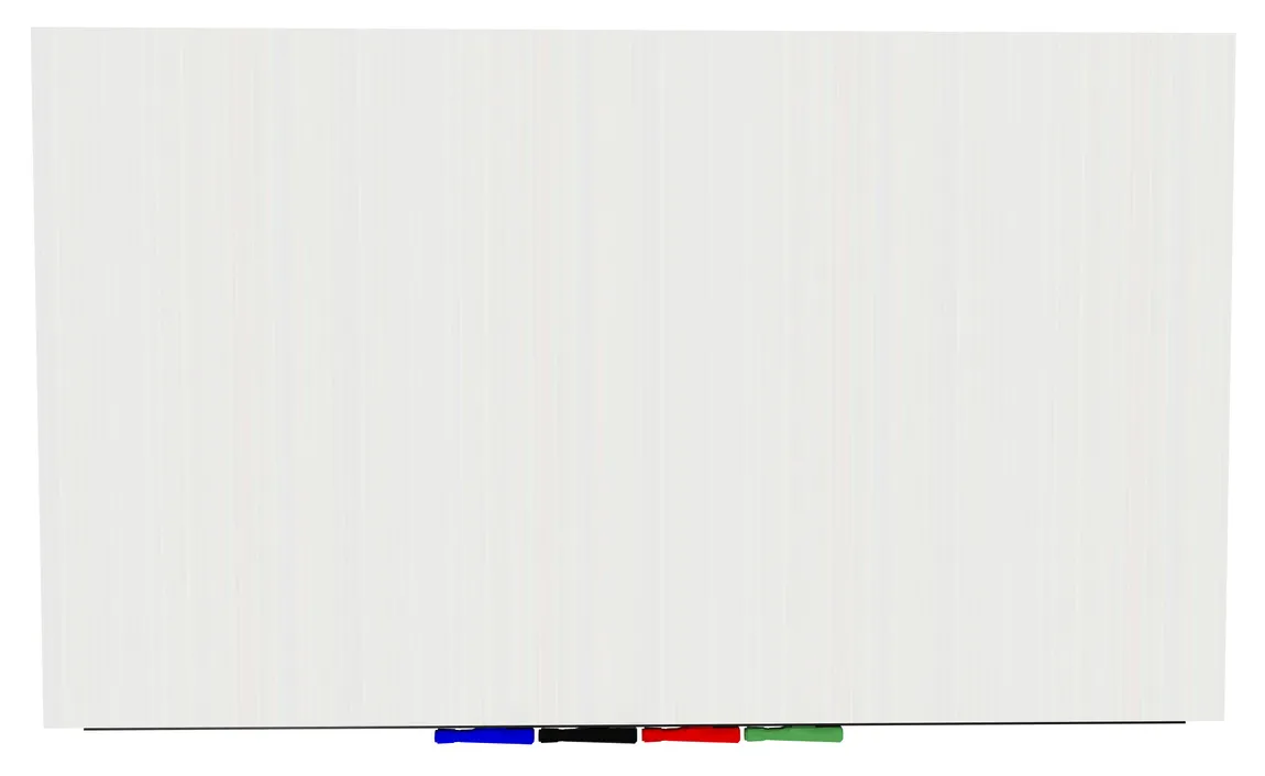 Magnetic Glass Dry Erase Whiteboard - 60