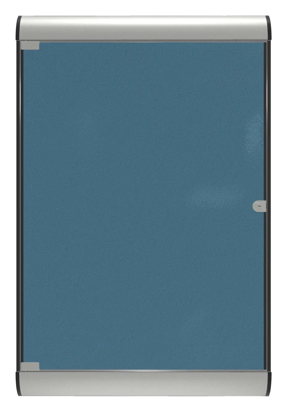 Enclosed Bulletin Board with Vinyl Surface - 28