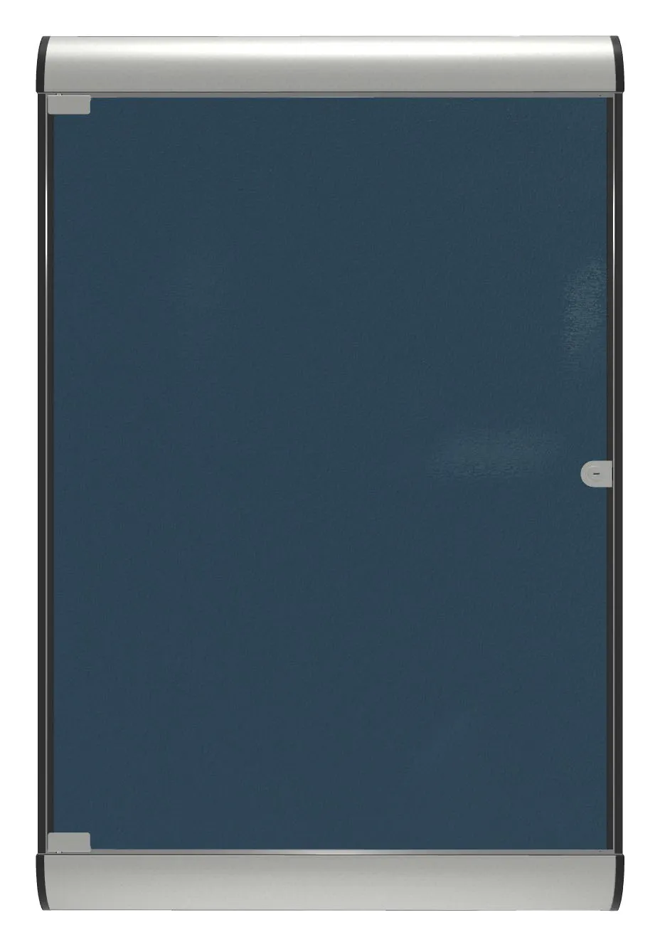 Enclosed Bulletin Board with Vinyl Surface - 28