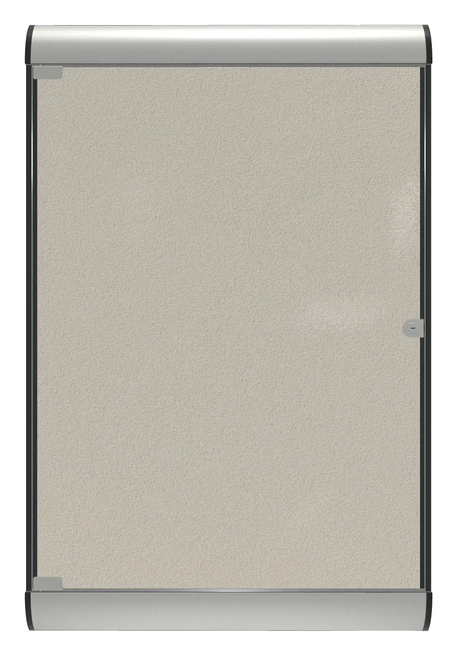 Enclosed Bulletin Board with Vinyl Surface - 28