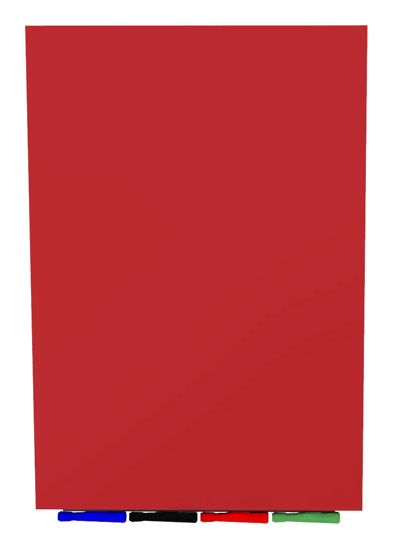 small magnetic glass dry erase whiteboard 14