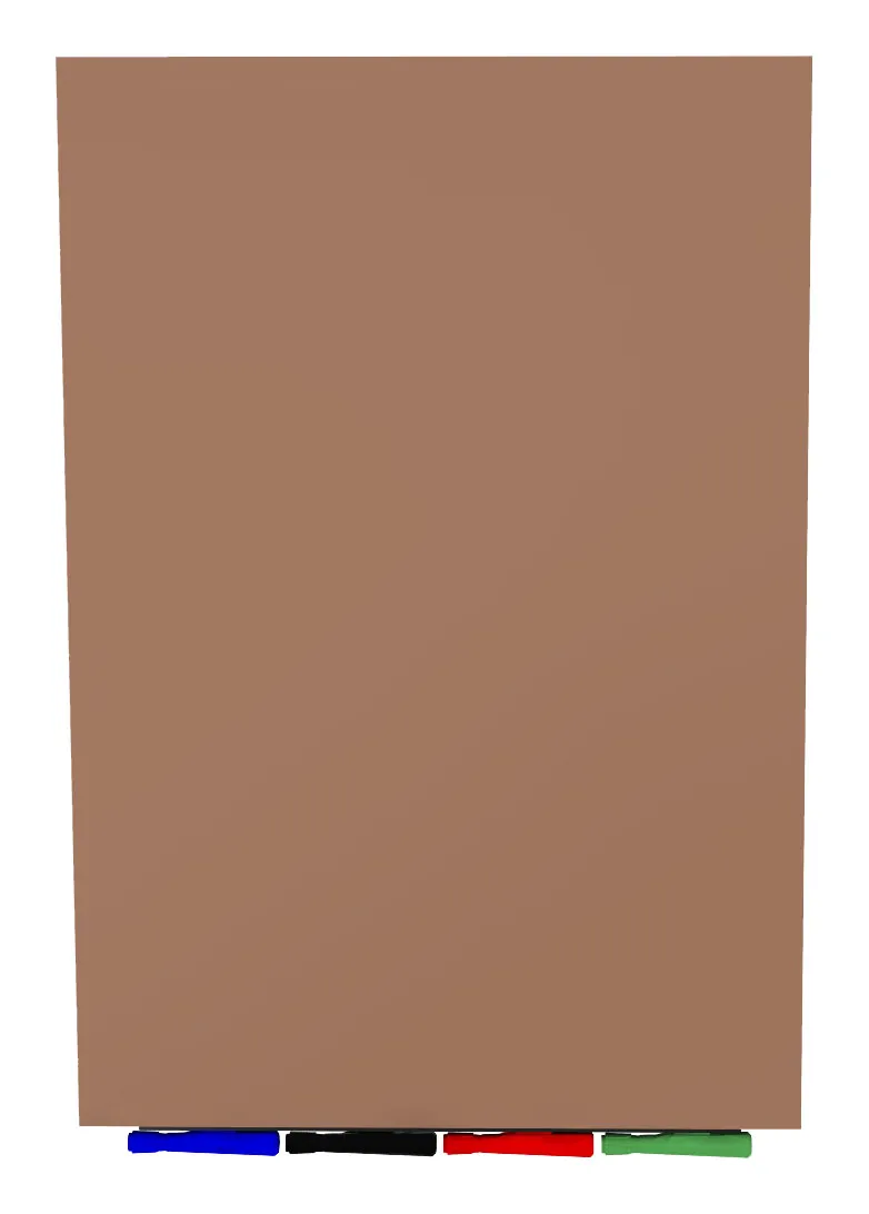 small magnetic glass dry erase whiteboard 16