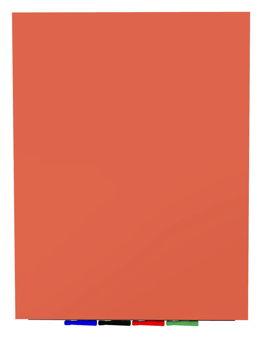 small magnetic glass dry erase whiteboard 13