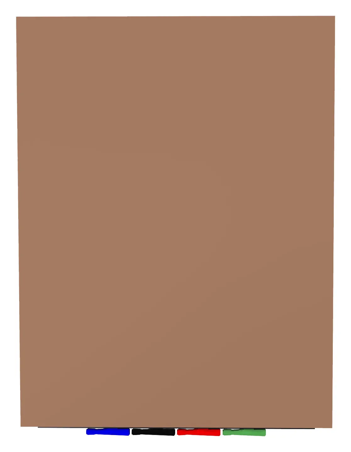 small magnetic glass dry erase whiteboard 16