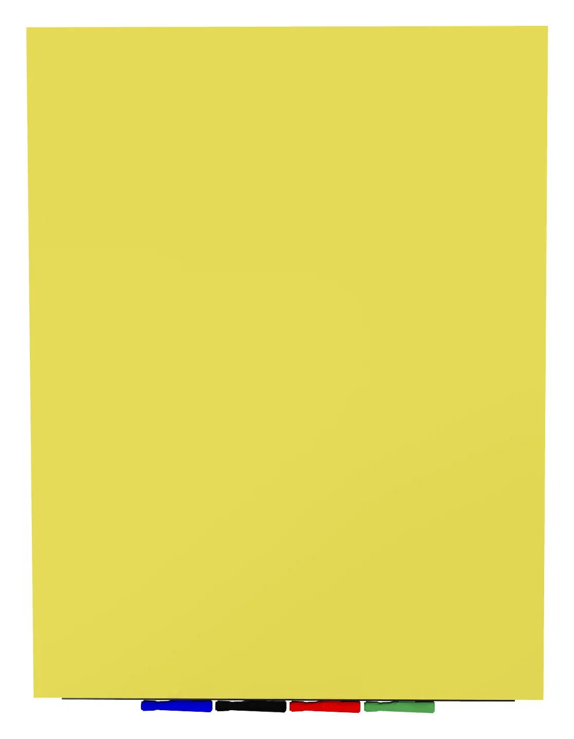 small magnetic glass dry erase whiteboard 18