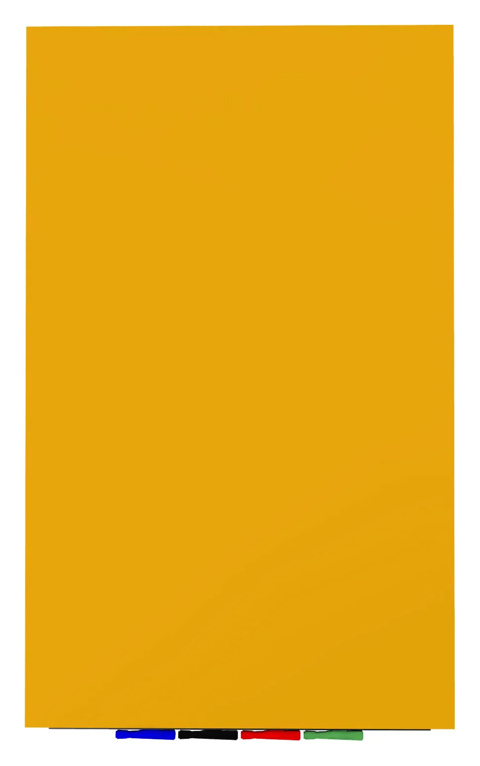 small magnetic glass dry erase whiteboard 12