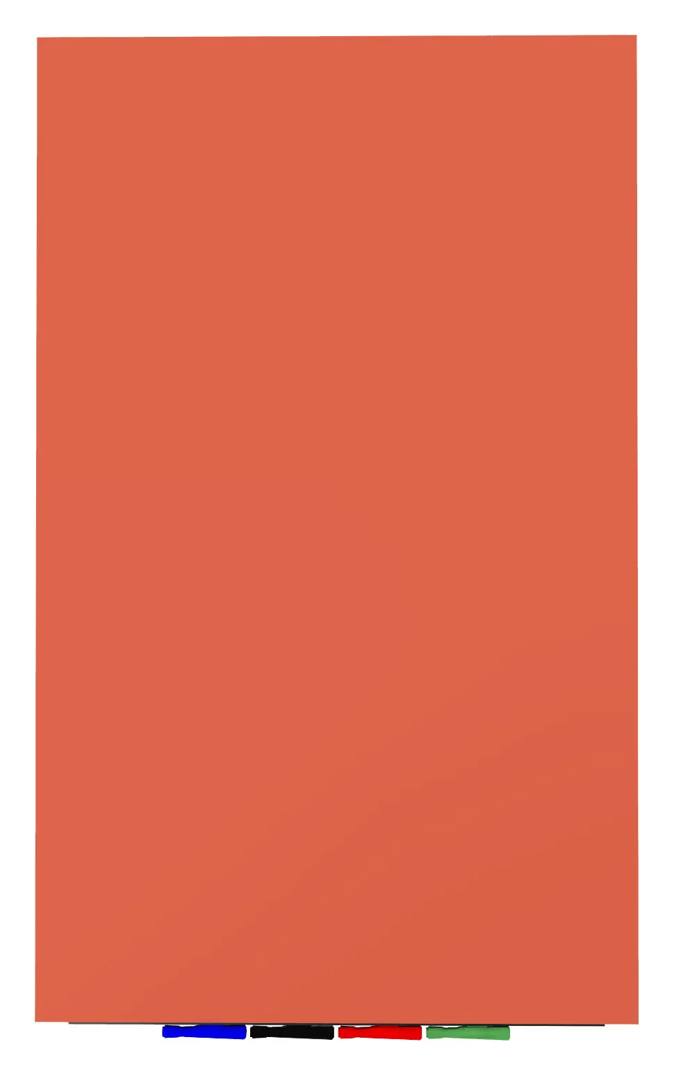 small magnetic glass dry erase whiteboard 14