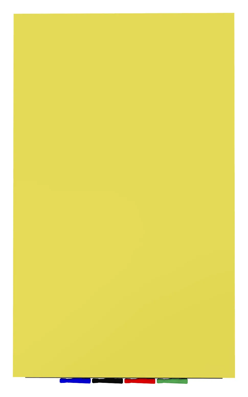 small magnetic glass dry erase whiteboard 18