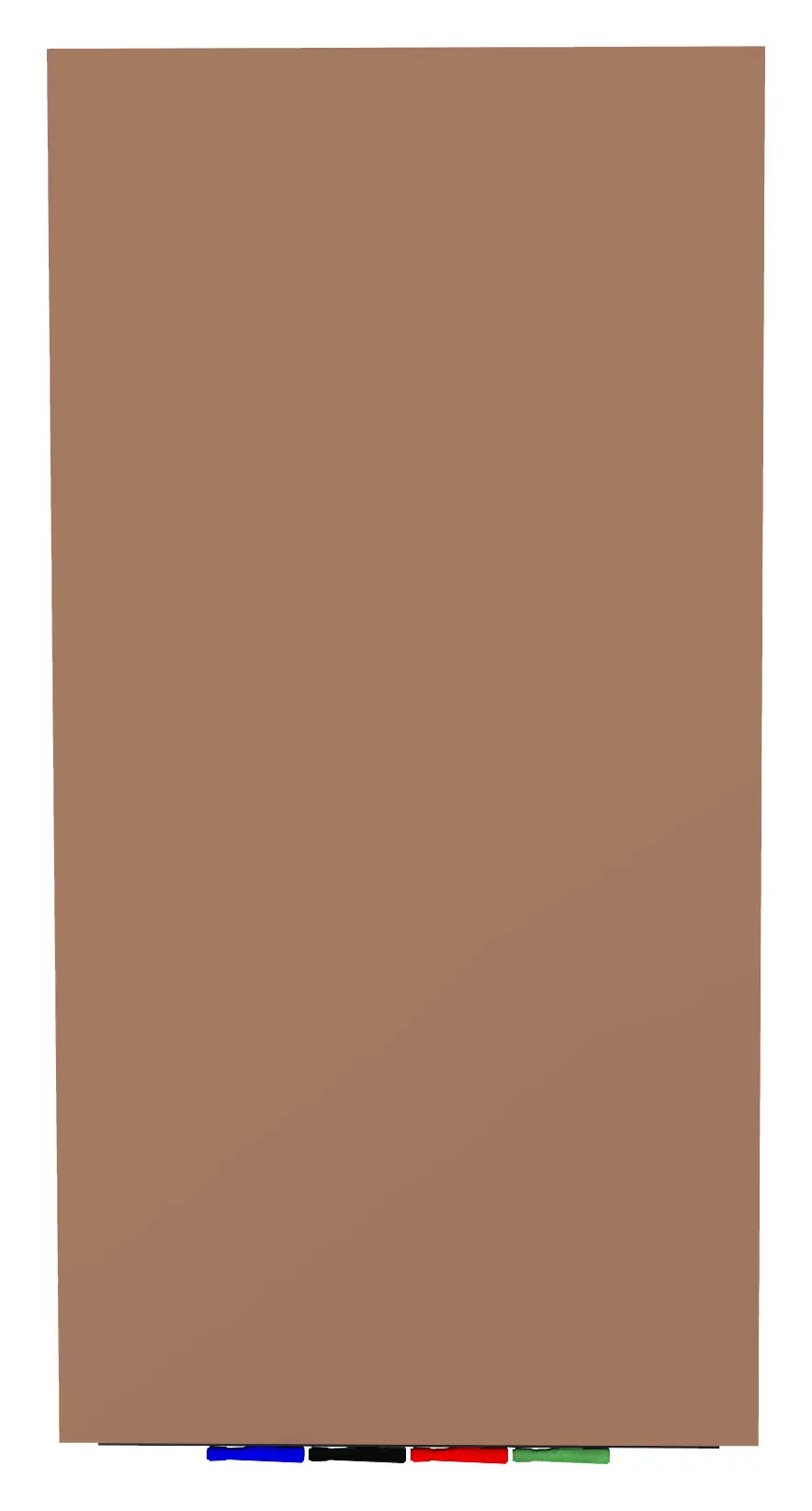 small magnetic glass dry erase whiteboard 16