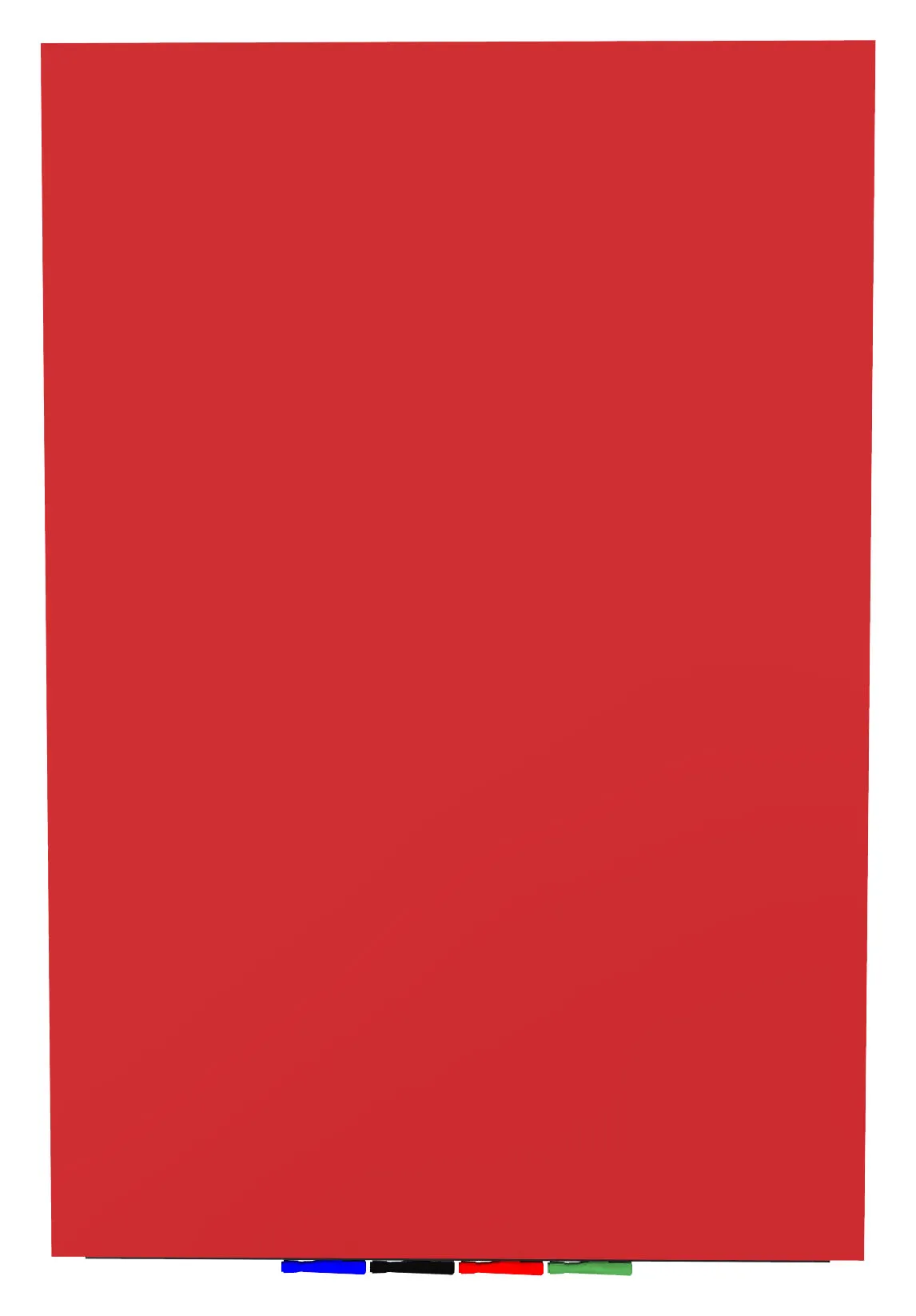 small magnetic glass dry erase whiteboard 14