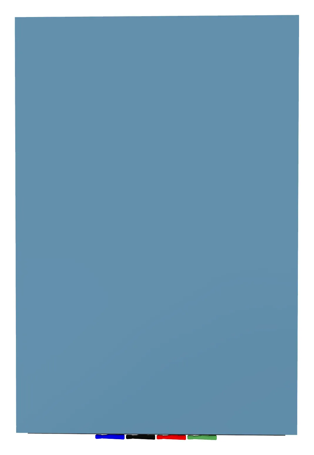 Magnetic Glass Dry Erase Whiteboard