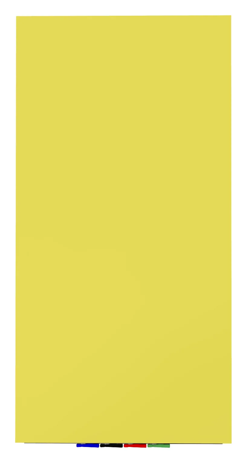 small magnetic glass dry erase whiteboard 18