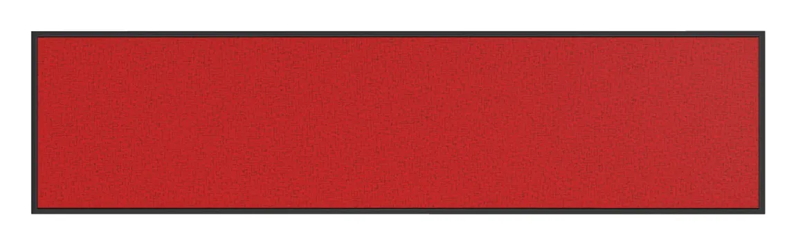 Fabric Bulletin Board with Black Frame - 36