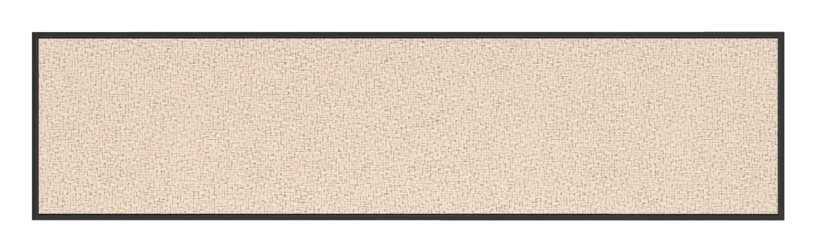 Fabric Bulletin Board with Black Frame - 36