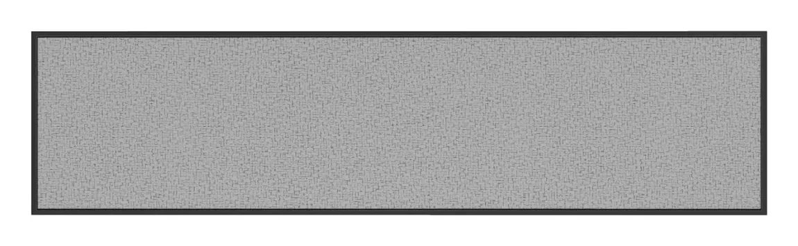 Fabric Bulletin Board with Black Frame - 36