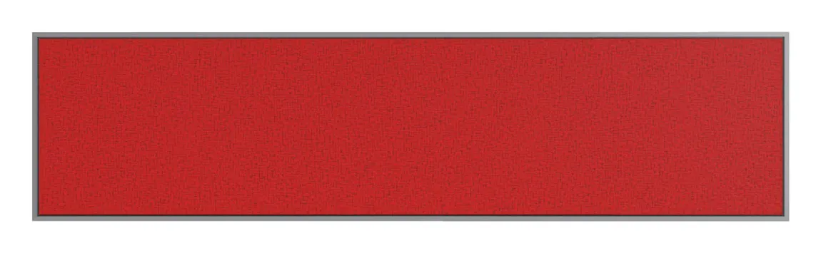 Fabric Bulletin Board with Silver Frame - 36