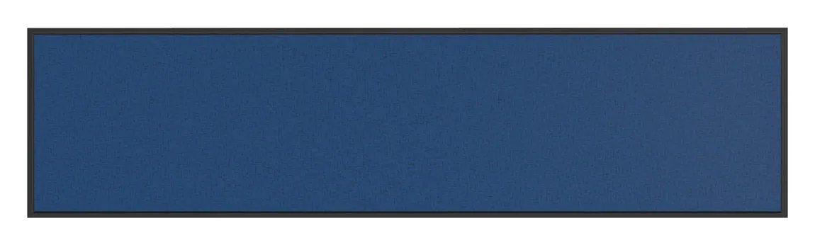 Fabric Bulletin Board with Black Frame - 48