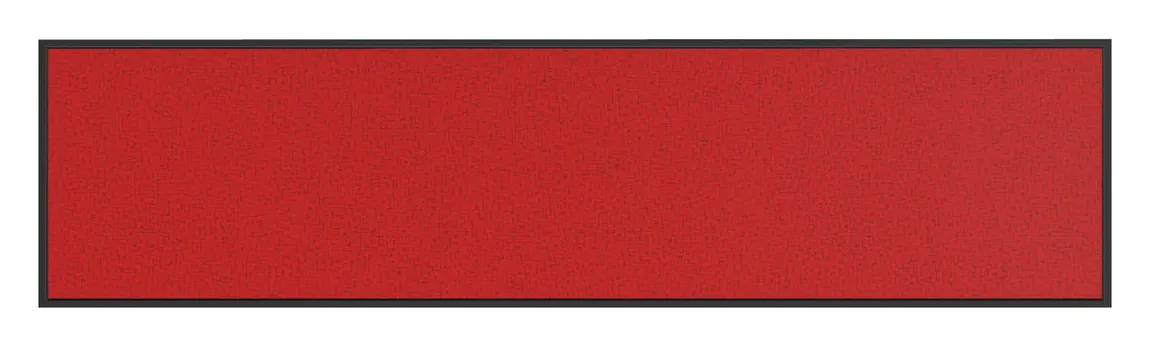 Fabric Bulletin Board with Black Frame - 48