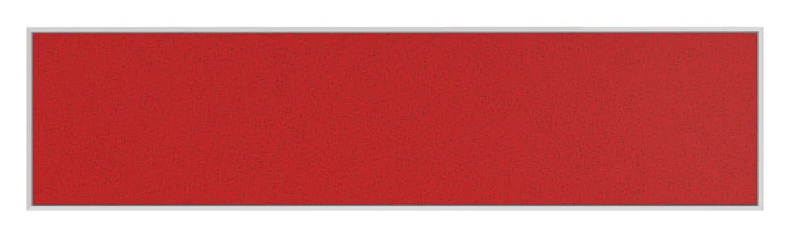 Fabric Bulletin Board with White Frame - 48