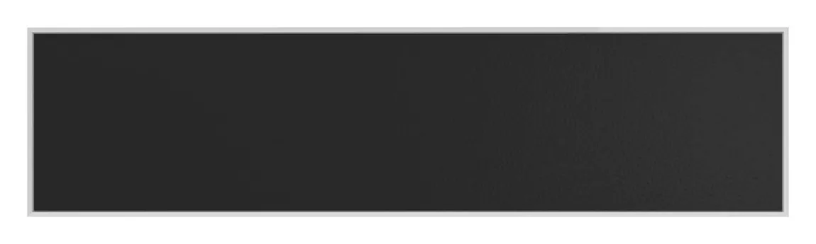 Fabric Bulletin Board with White Frame - 48