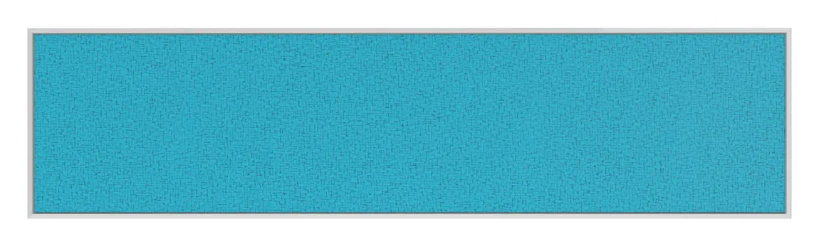 Fabric Bulletin Board with White Frame - 48