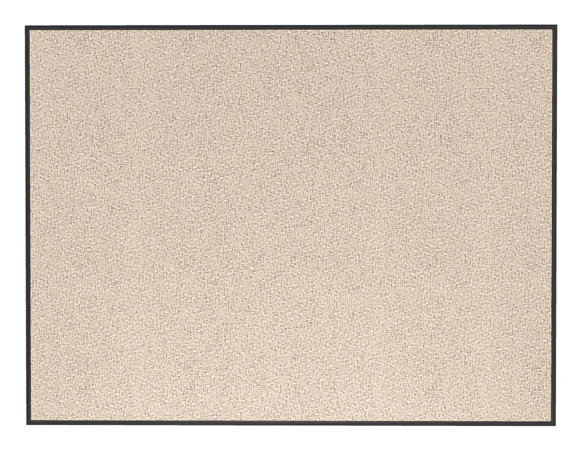 Fabric Bulletin Board with Black Frame - 36