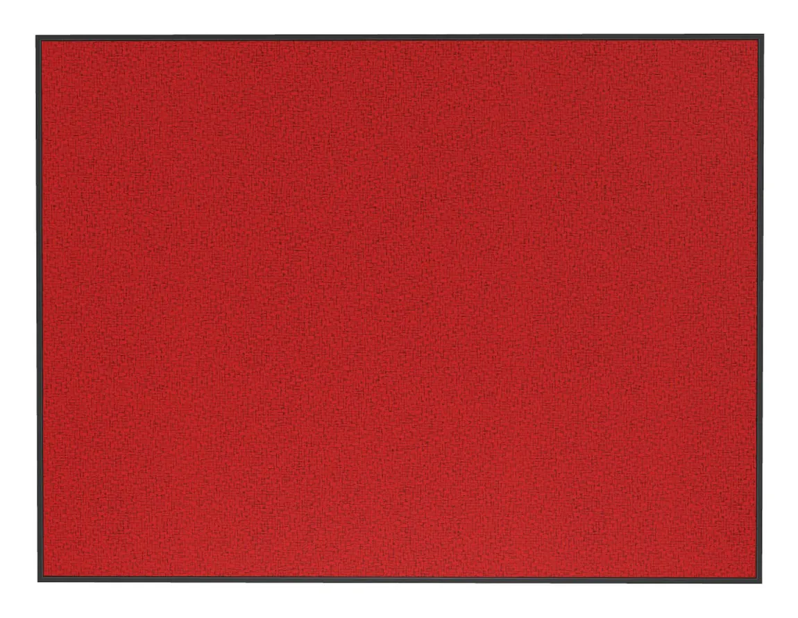 Fabric Bulletin Board with Black Frame - 36