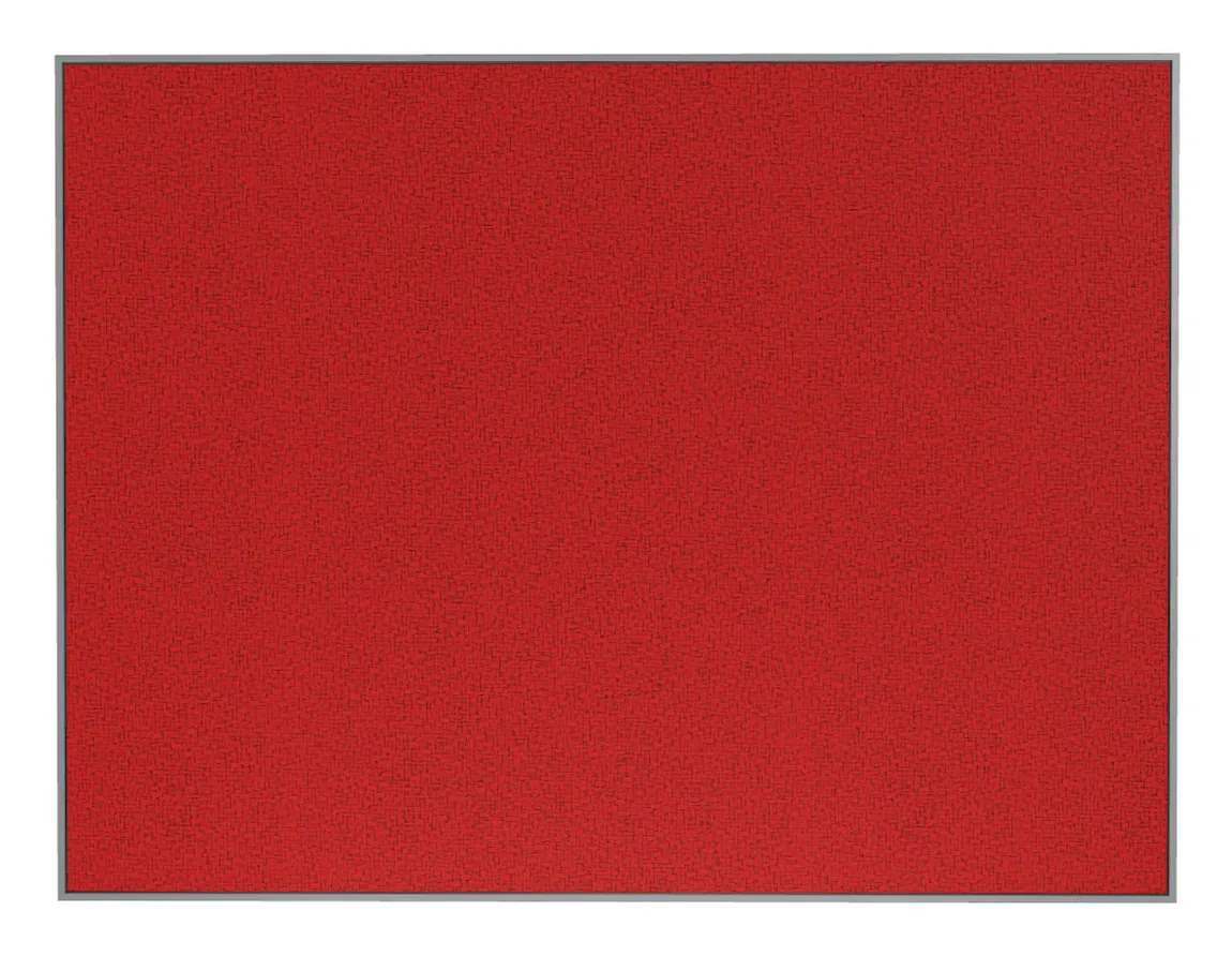 Fabric Bulletin Board with Silver Frame - 36
