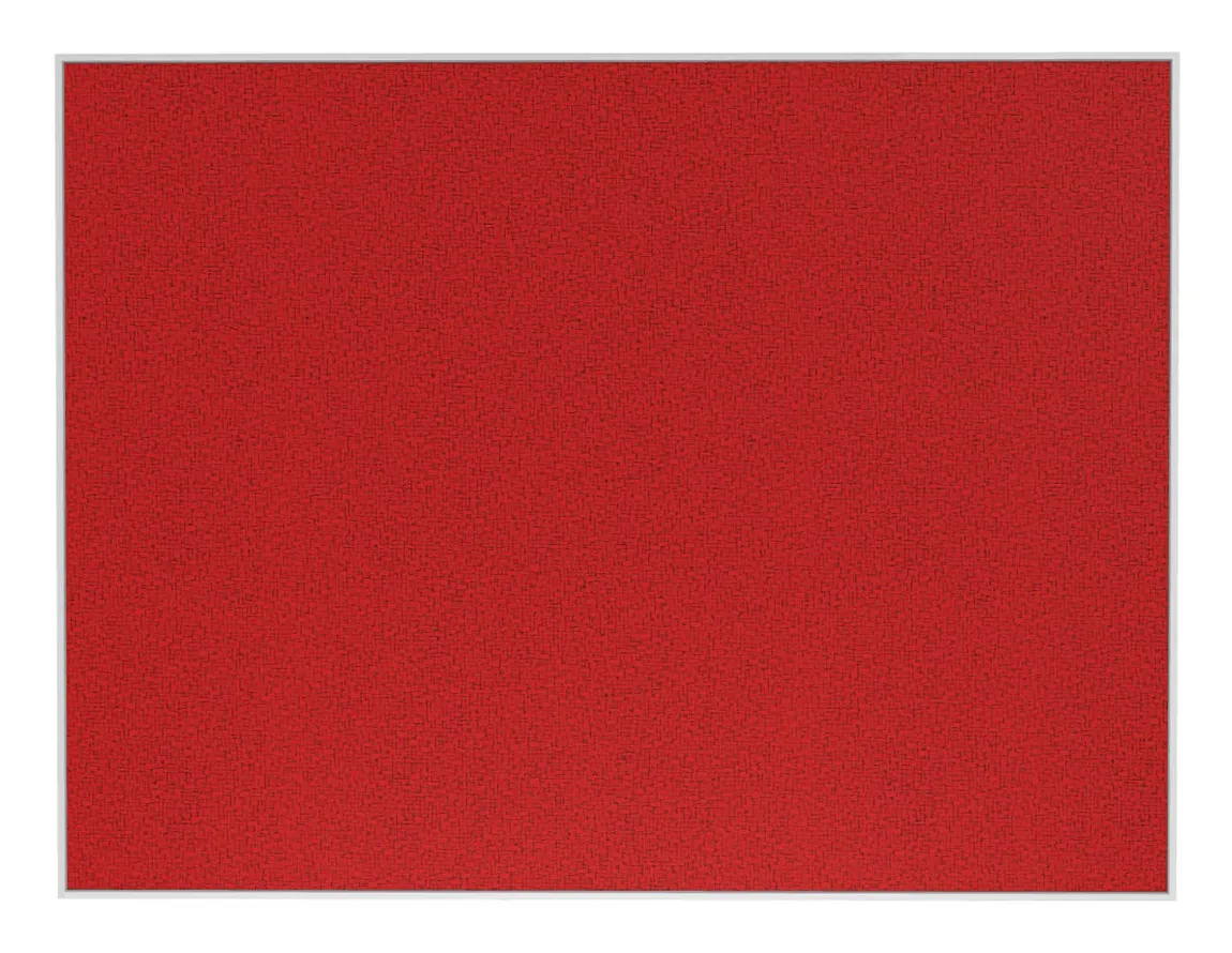 Fabric Bulletin Board with White Frame - 36
