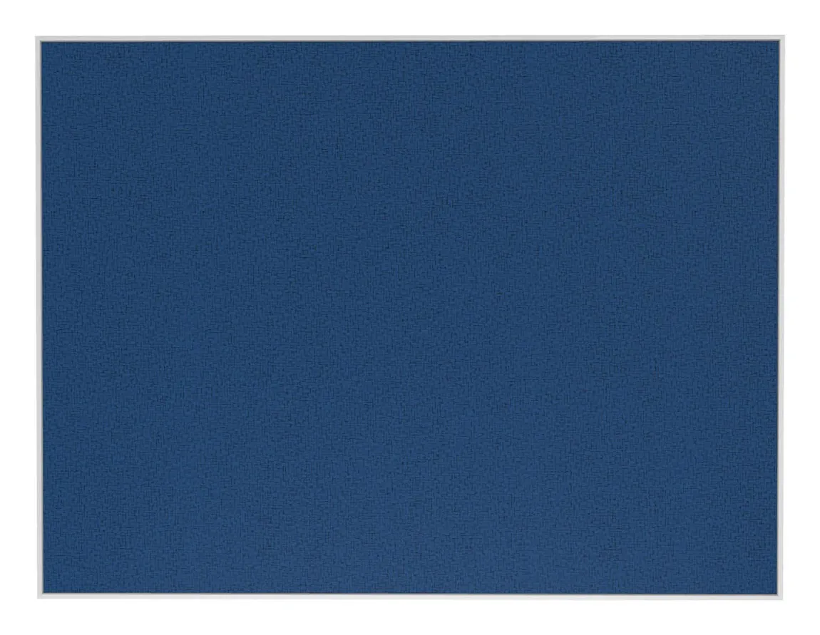 Fabric Bulletin Board with White Frame - 36
