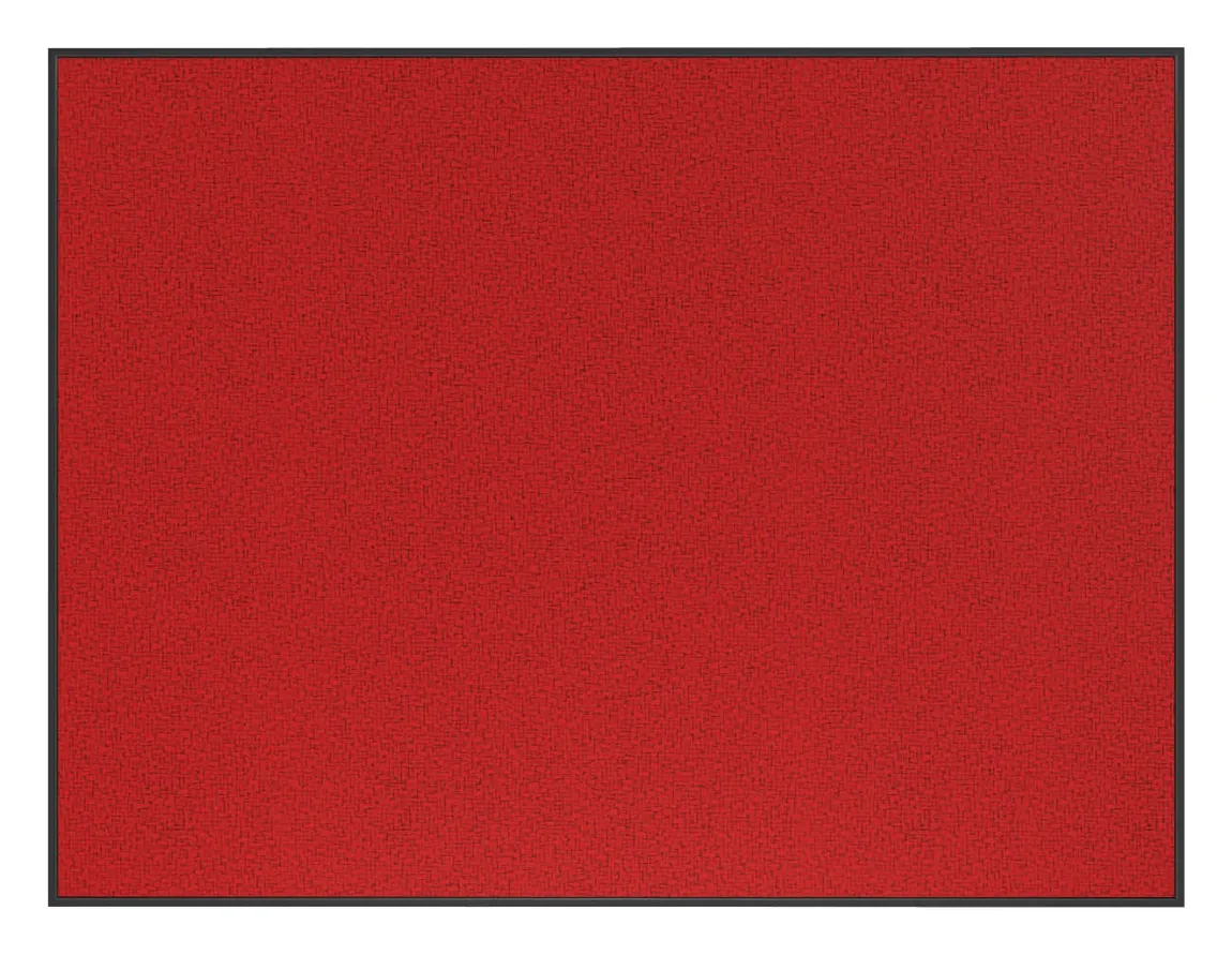Fabric Bulletin Board with Black Frame - 48