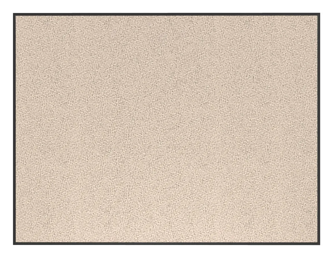 Fabric Bulletin Board with Black Frame - 48
