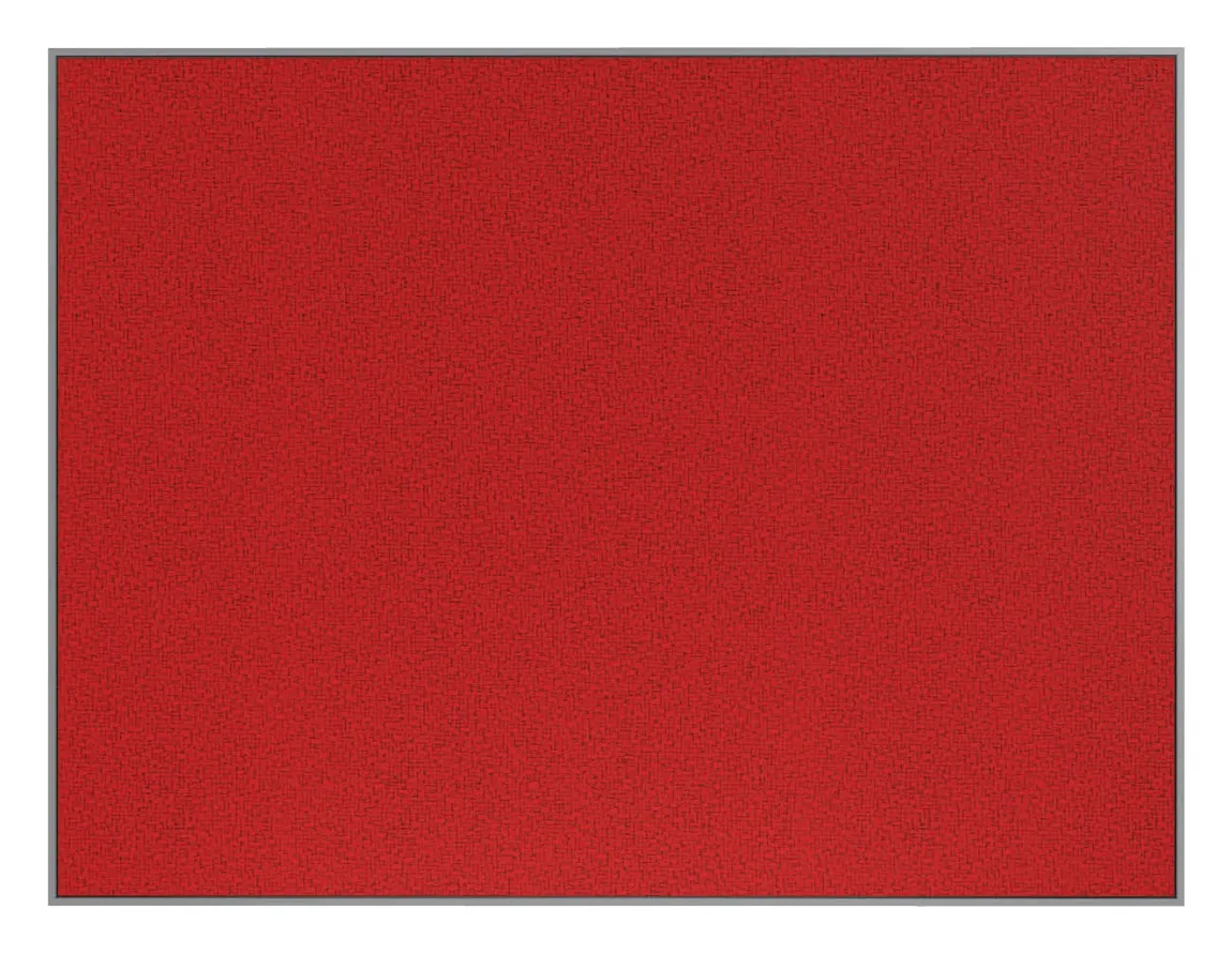 Fabric Bulletin Board with Silver Frame - 48