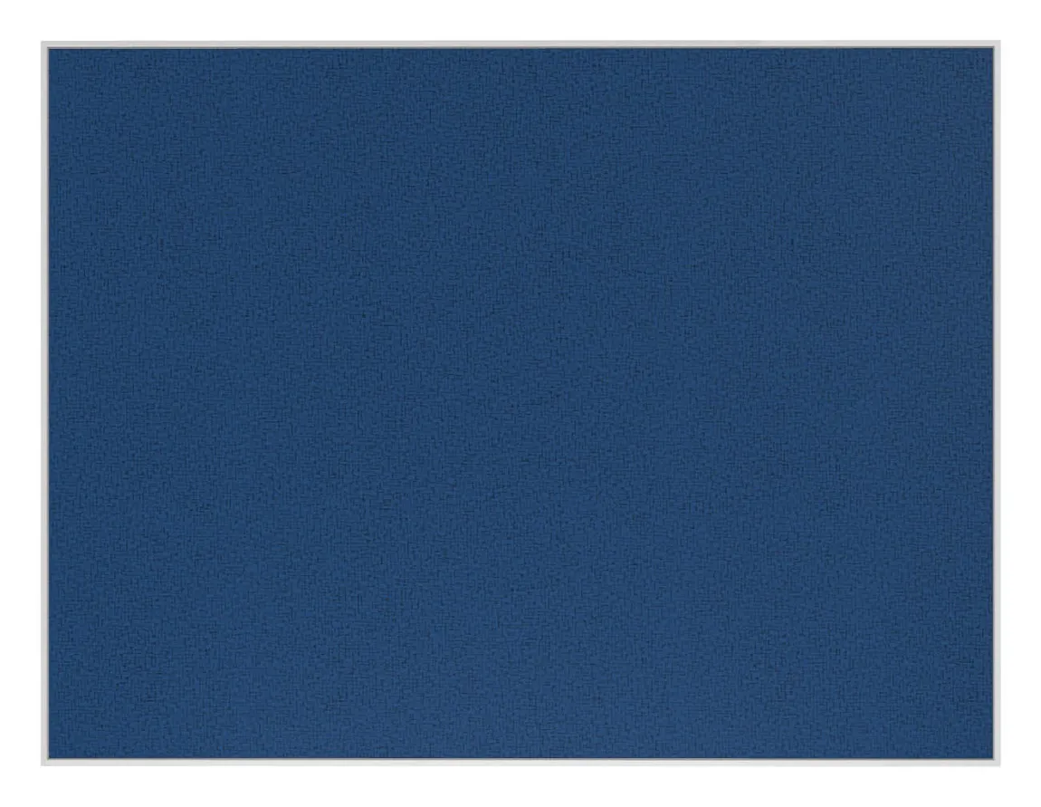 Fabric Bulletin Board with White Frame - 48