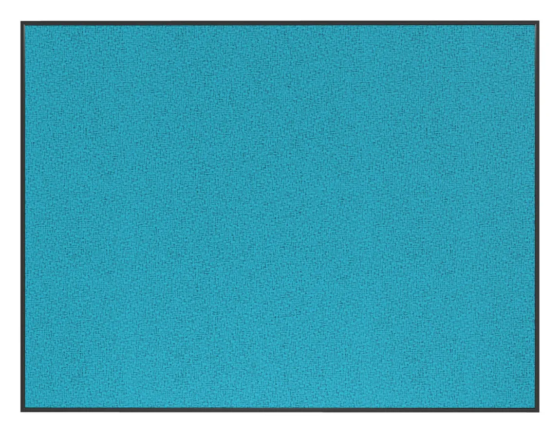 Fabric Bulletin Board with Black Frame - 60