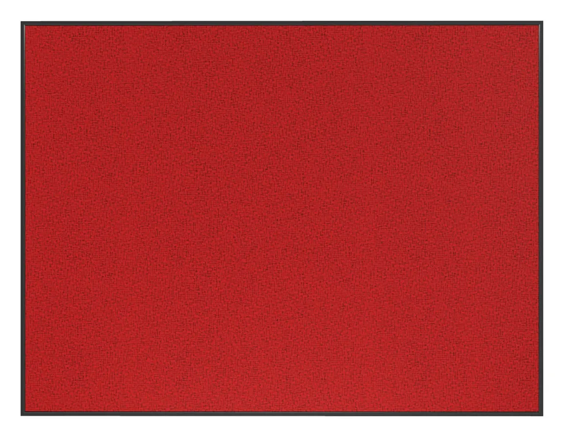 Fabric Bulletin Board with Black Frame - 60