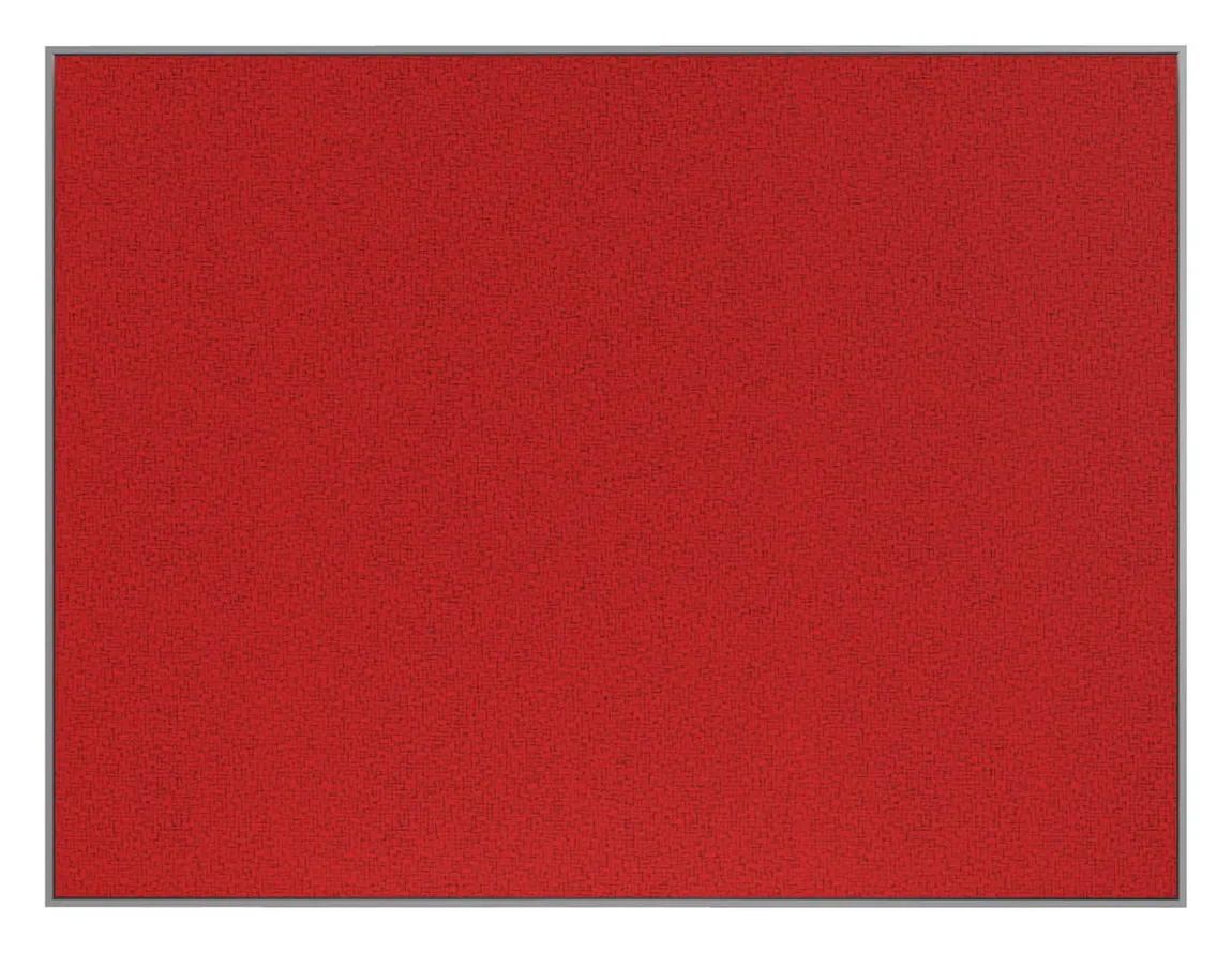 Fabric Bulletin Board with Silver Frame - 60