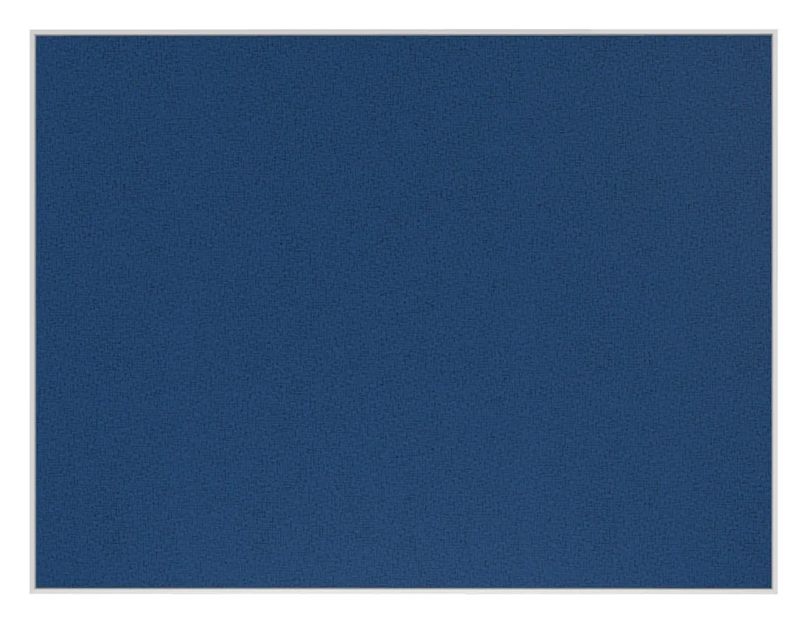 Fabric Bulletin Board with White Frame - 60