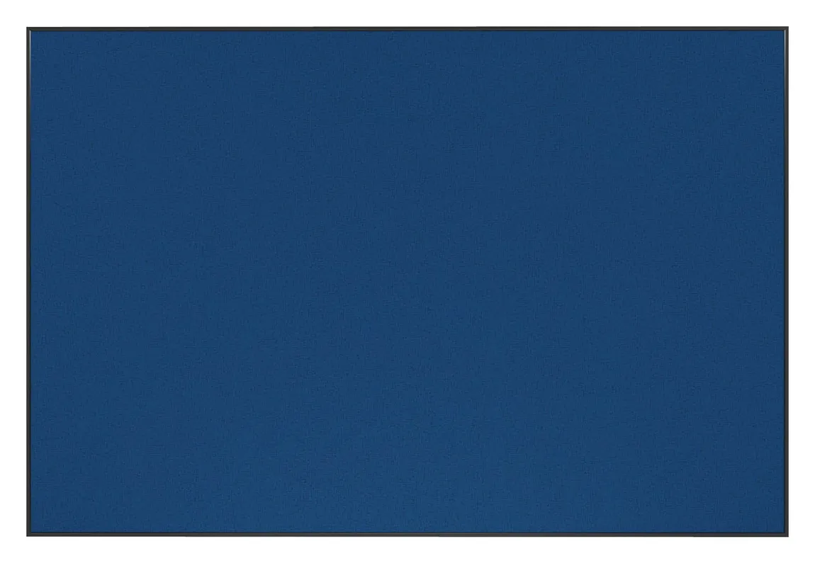 Fabric Bulletin Board with Black Frame - 72