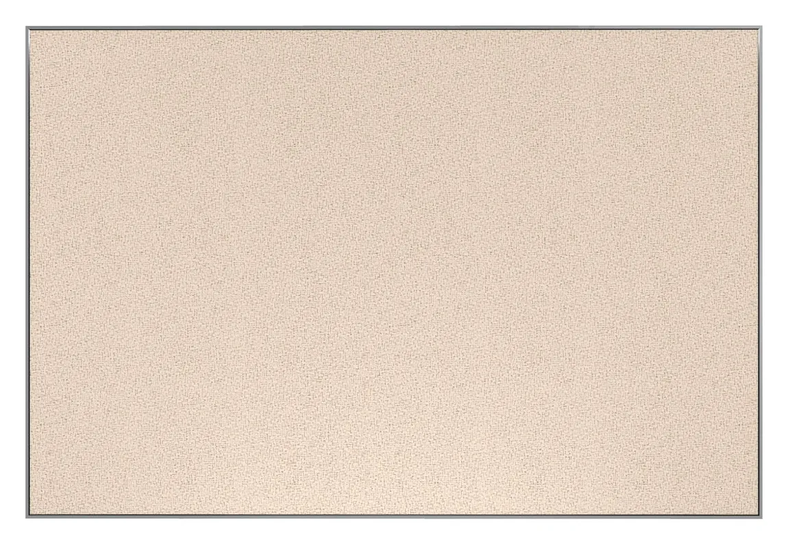 Fabric Bulletin Board with Silver Frame - 72