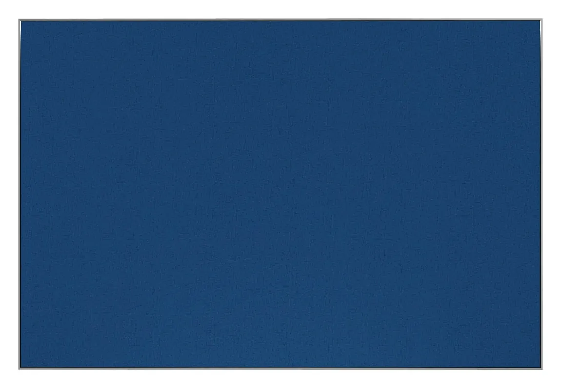 Fabric Bulletin Board with Silver Frame - 72
