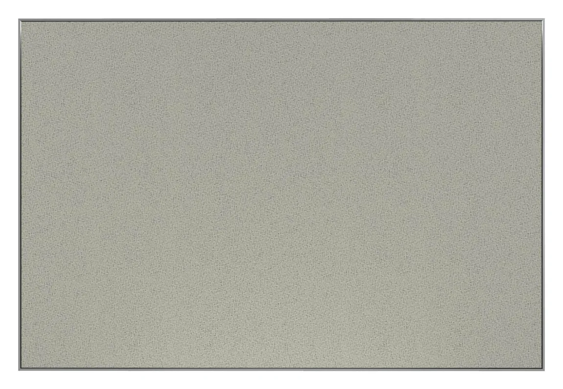 Fabric Bulletin Board with Silver Frame - 72