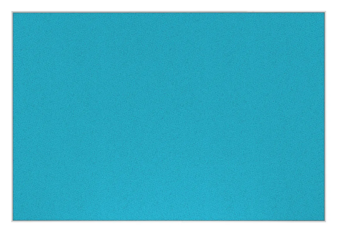 Fabric Bulletin Board with White Frame - 72