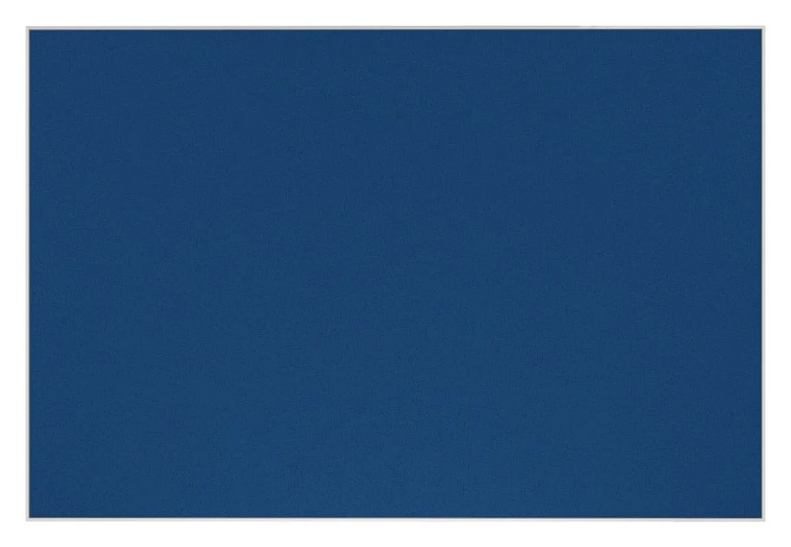 Fabric Bulletin Board with White Frame - 72