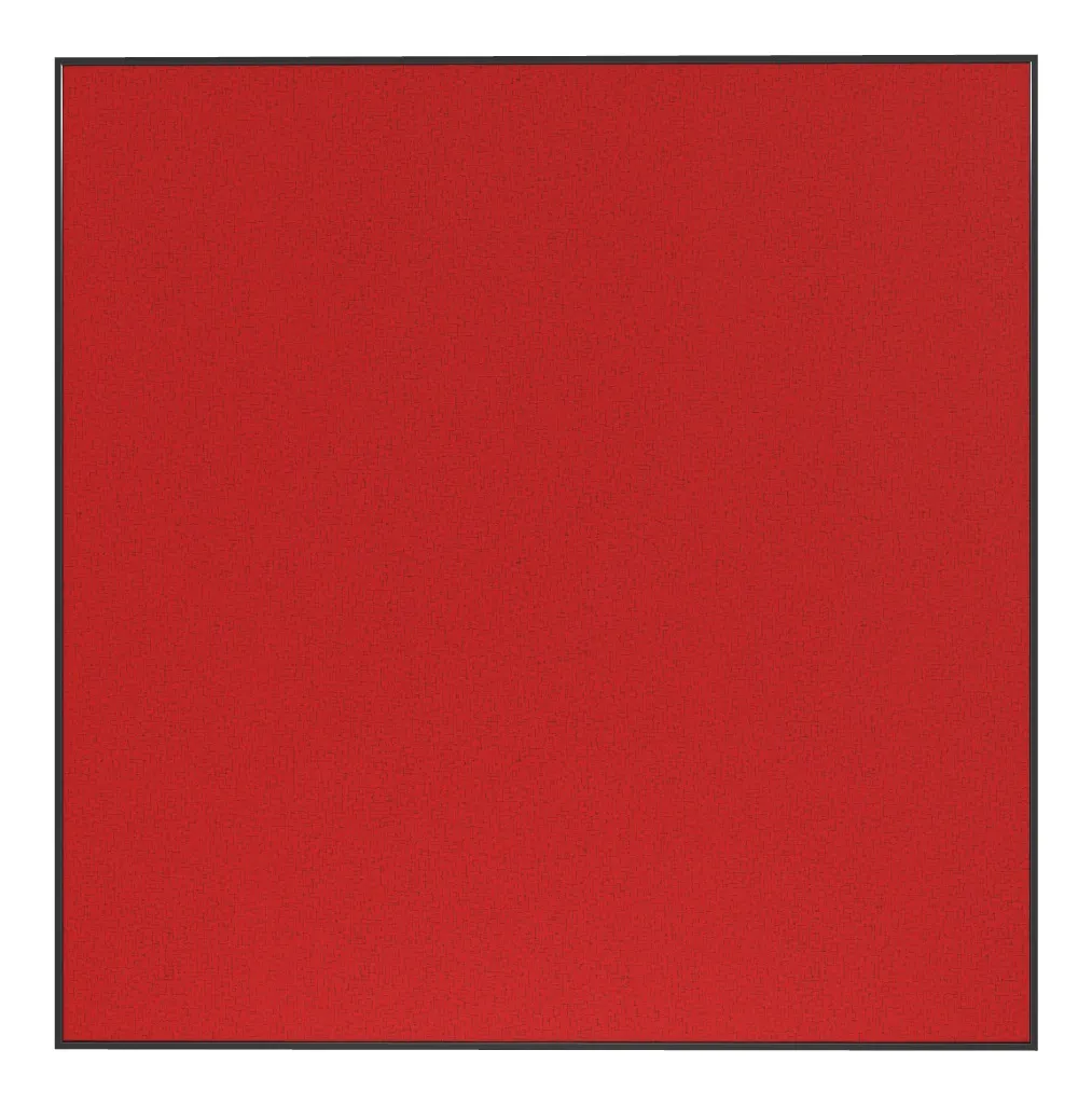 Fabric Bulletin Board with Black Frame - 48