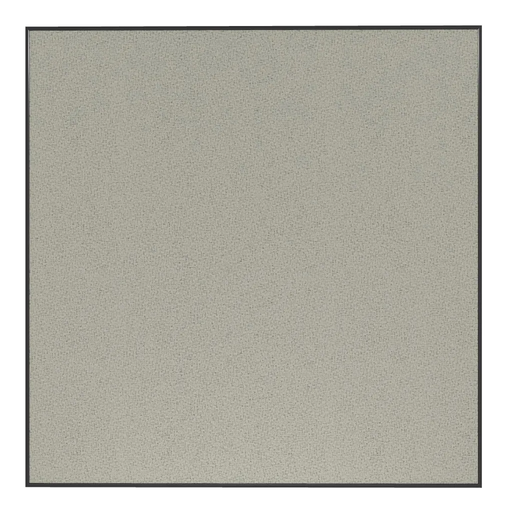 Fabric Bulletin Board with Black Frame - 48