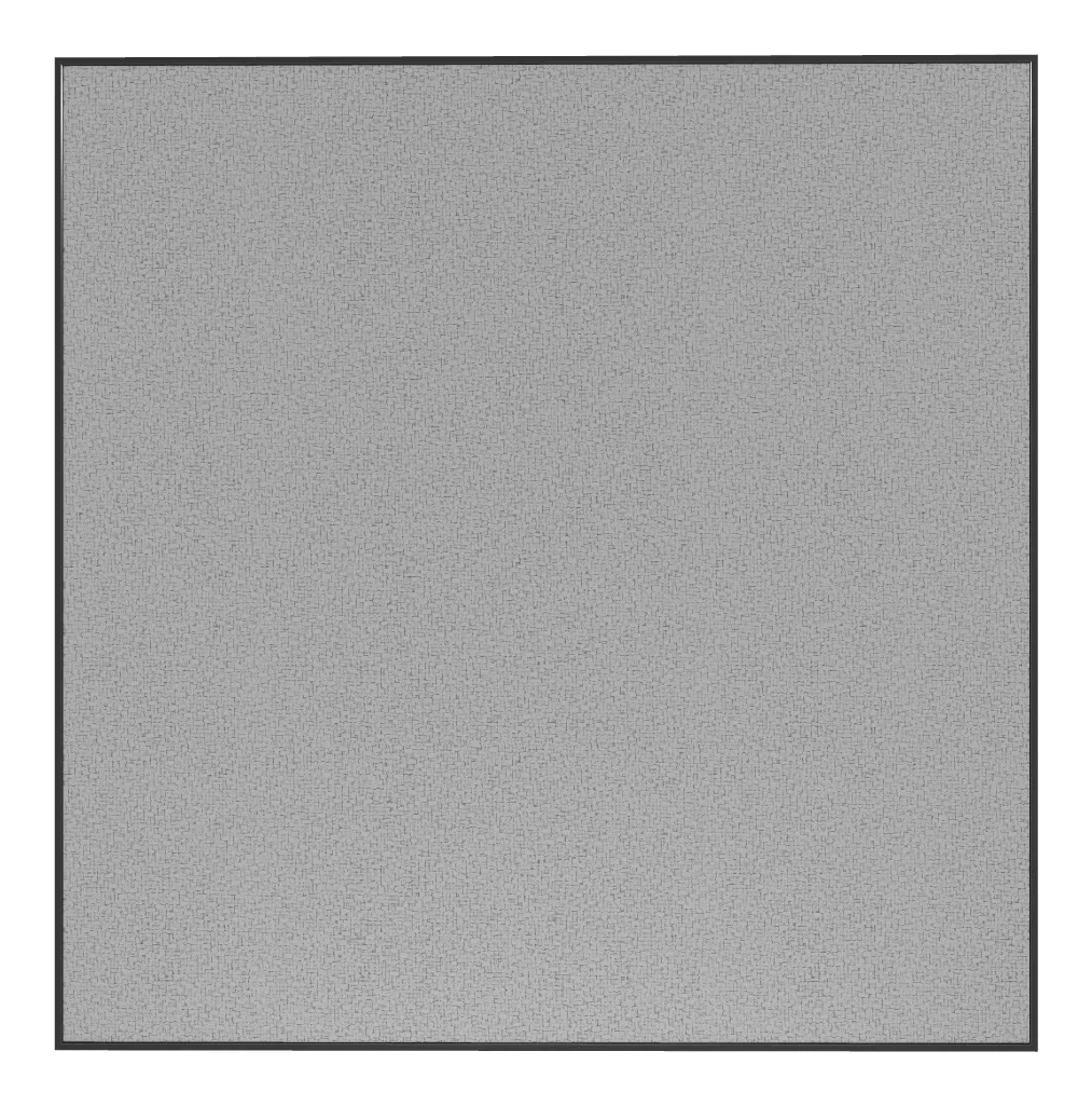 Fabric Bulletin Board with Black Frame - 48